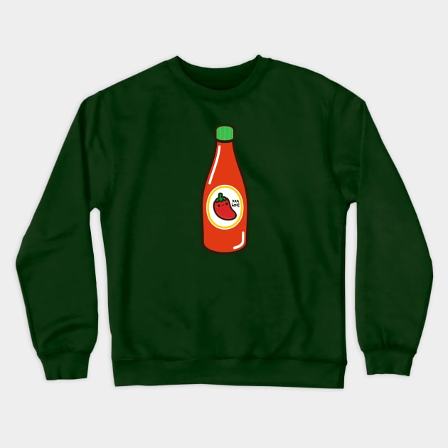 Cute yummy hot sauce Crewneck Sweatshirt by peppermintpopuk